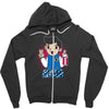 respect Zipper Hoodie