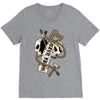 work hard until die V-Neck Tee