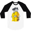 breaking bad lego parody 3/4 Sleeve Shirt