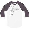 bad poetry 3/4 Sleeve Shirt