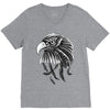 eagle ornate V-Neck Tee