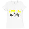 new dad Ladies Fitted T-Shirt