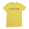 la la land Ladies Fitted T-Shirt