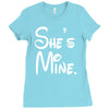 she's mine Ladies Fitted T-Shirt