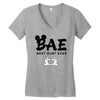 Bae Best Auntie Ever Women's V-Neck T-Shirt