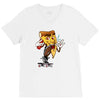 pizza smoking (2) V-Neck Tee