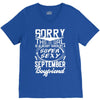 This Girl Is Taken By A Super Sexy September Boyfriend V-Neck Tee