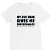 red head hair V-Neck Tee