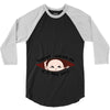 May Peeking Out Asian Baby Boy 3/4 Sleeve Shirt