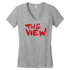 the view Women's V-Neck T-Shirt