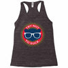 try not to suck Racerback Tank