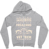 proud vet tech dad Zipper Hoodie