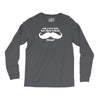 am i too late for that mustache thing Long Sleeve Shirts
