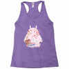 totoro with asian landscape Racerback Tank