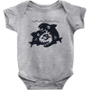 big shark little fish Baby Bodysuit