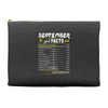 September Girl Facts Libra Accessory Pouches