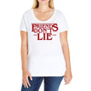 friends don't lie 1 Ladies Curvy T-Shirt