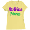 mardi gras princess Ladies Fitted T-Shirt