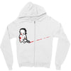 sad psycho Zipper Hoodie