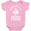chicken nugget scientist Baby Bodysuit