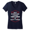 not everyone looks this good at sixty three Women's V-Neck T-Shirt