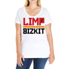limp bizkit black logo Ladies Curvy T-Shirt