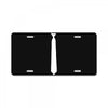 skinny white tie License Plate