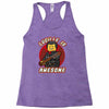 lucille is awesome Racerback Tank