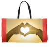 Heart Weekender Totes