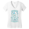 there's a smile on my face Women's V-Neck T-Shirt