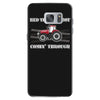 case ih red tractor boy comin' through Samsung Galaxy S7