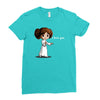 i love you Ladies Fitted T-Shirt