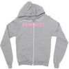 feminist Zipper Hoodie