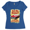 sell midget ideal christmas gift or present Women's Triblend Scoop T-shirt