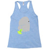 fart ghost Racerback Tank