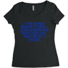 i love being a senior citizen Women's Triblend Scoop T-shirt
