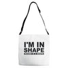 i'm in shape round is a shape Adjustable Strap Totes