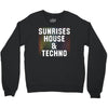Sunrises House &amp; Techno Crewneck Sweatshirt