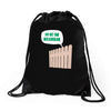 hi de ho neighbor Drawstring Bags
