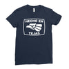 hecho en tejas Ladies Fitted T-Shirt