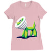scratchy Ladies Fitted T-Shirt