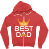 The Best Dad Zipper Hoodie