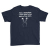 eyes in the back of my shirt Youth Tee