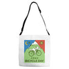 Bicycle Day t-shirt   1943 vintage (albert hofmann lsd) Adjustable Strap Totes