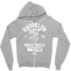 fashion brooklyn new york Zipper Hoodie