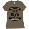 Premium Vintage 1976 Ladies Fitted T-Shirt