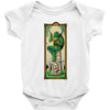 here lies shredder Baby Bodysuit