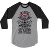 I'm A Veteran Grandpa T Shirt 3/4 Sleeve Shirt