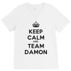 team damon salvatore V-Neck Tee