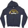 beer is magic Zipper Hoodie